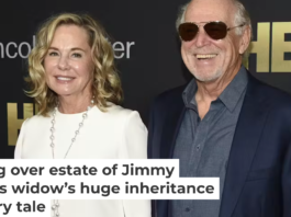 Musician Jimmy Buffett and his wife, Jane Slagsvol, attend a Lincoln Center for the Performing Arts event in 2018 in New York. Evan Agostini/Invision via AP